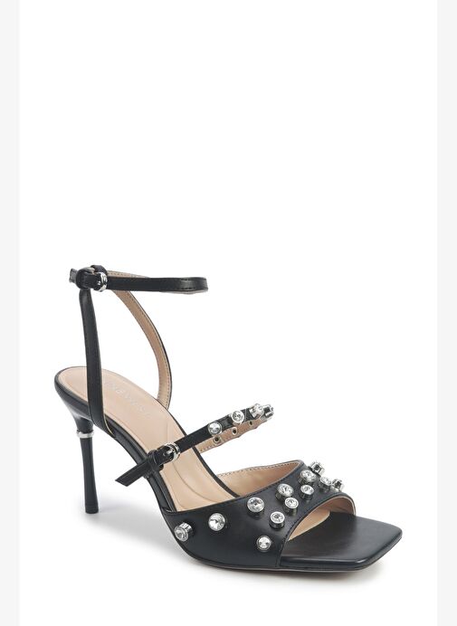 IRENE 5PR Siyah Kadın Topuklu Sandalet - Görsel 3