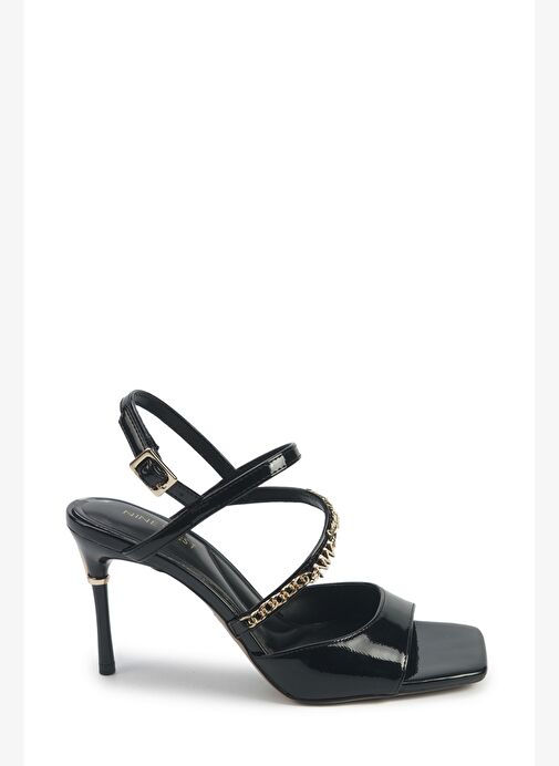 IRENA 5PR Siyah Kadın Topuklu Sandalet - Görsel 2