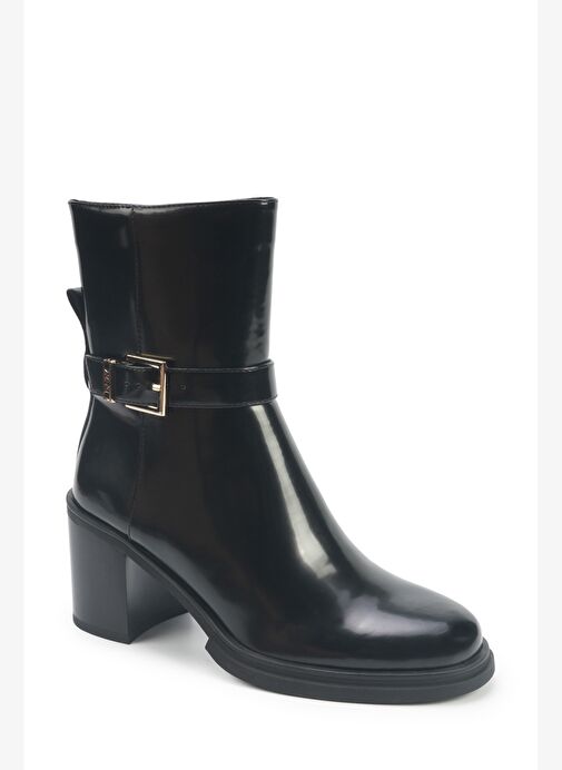 NATHAN2 5PR Siyah Kadın Topuklu Bot - Görsel 3