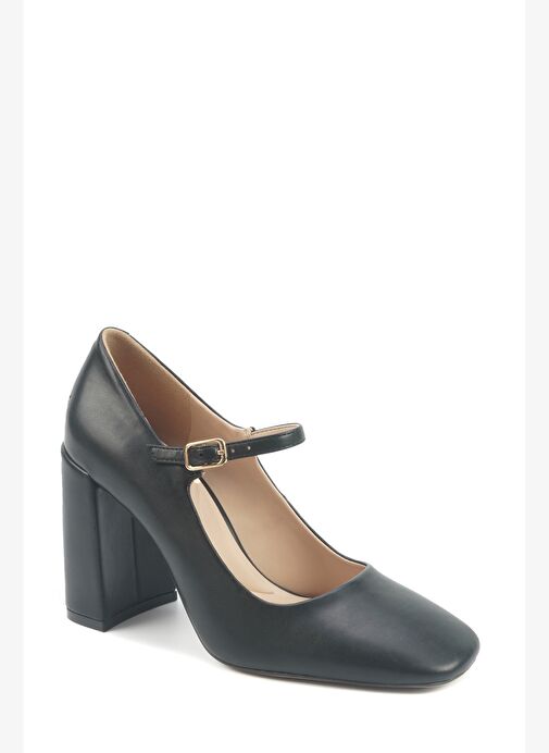 EDGAR 5PR Siyah Kadın Topuklu Ayakkabı - Görsel 3