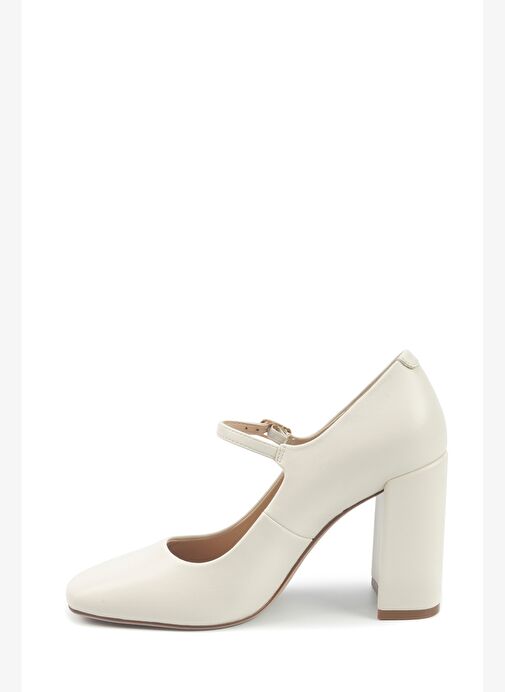 EDGAR 5PR KIRIK BEYAZ Kadın Topuklu Ayakkabı - Görsel 4