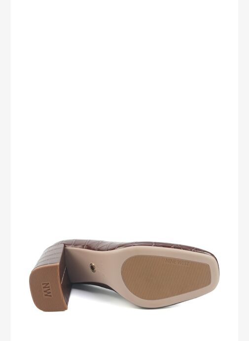 EATHAN2 5PR Kahverengi Kadın Topuklu Ayakkabı - Görsel 5