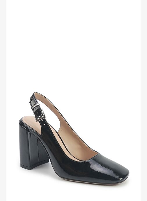 ELEA 5PR Siyah Kadın Topuklu Ayakkabı - Görsel 3