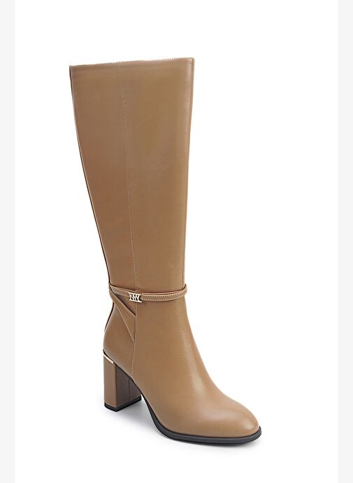 ORTENS 5PR CAMEL. Kadın Topuklu Çizme - Görsel 3