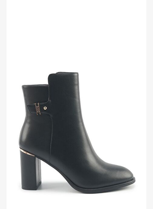 OLIVIER 5PR Siyah Kadın Topuklu Bot - Görsel 2