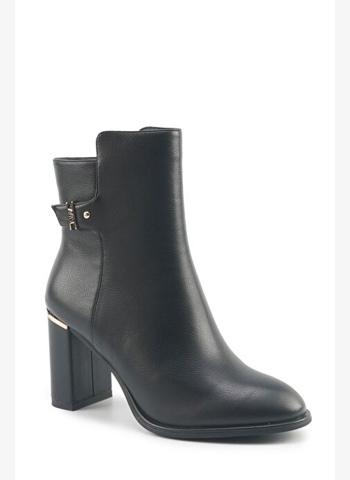 OLIVIER 5PR Siyah Kadın Topuklu Bot - Görsel 3