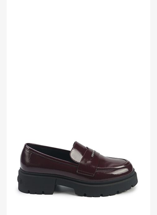 FERNANDO 5PR Bordo Kadın Loafer - Görsel 2