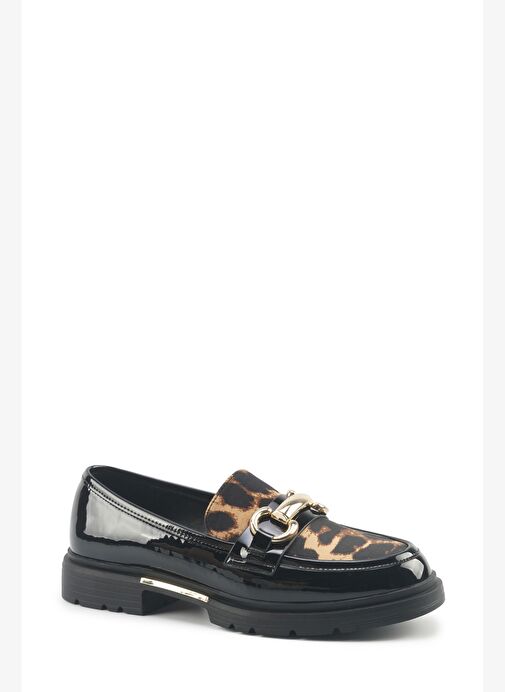 POPLEN2 5PR Siyah Kadın Loafer - Görsel 3