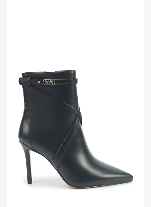 JUSTEL 5PR Siyah Kadın Topuklu Bot - Görsel 2