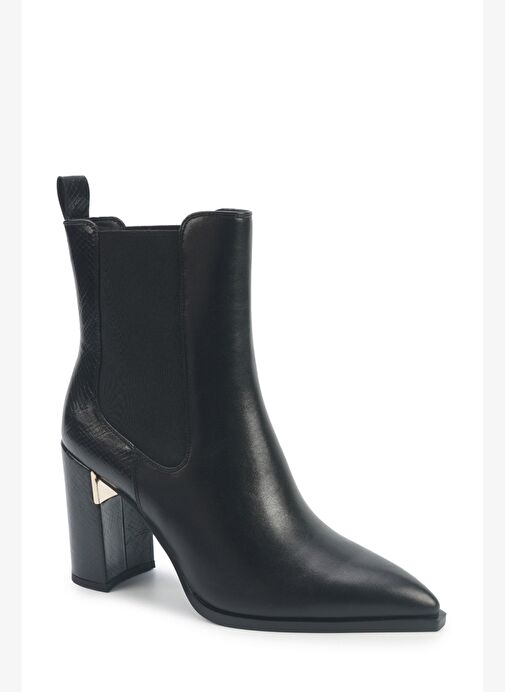 FABIOLA 5PR Siyah Kadın Topuklu Bot - Görsel 3
