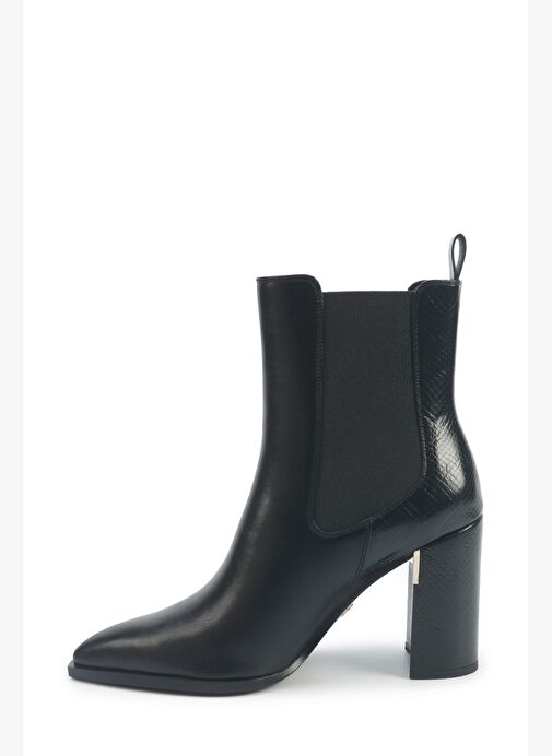 FABIOLA 5PR Siyah Kadın Topuklu Bot - Görsel 4