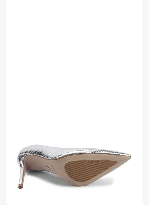 JULIANA3 5PR Gümüş Kadın Topuklu Ayakkabı - Görsel 5