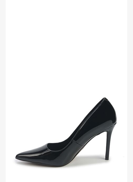 JULIANA4 5PR Siyah Kadın Topuklu Ayakkabı - Görsel 4