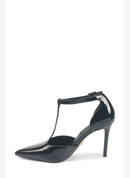 JULEN 5PR Siyah Kadın Topuklu Ayakkabı - Görsel 4