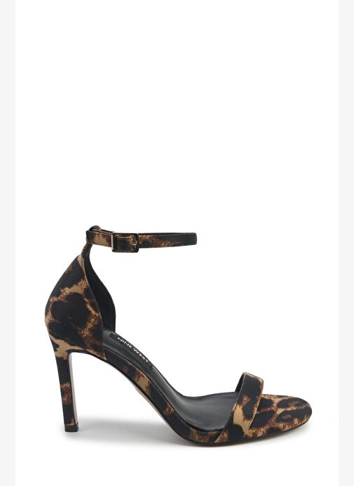 ISLA3 5PR Leopar Kadın Topuklu Sandalet - Görsel 2