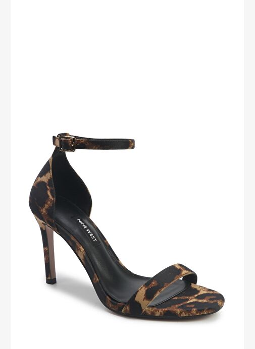 ISLA3 5PR Leopar Kadın Topuklu Sandalet - Görsel 3