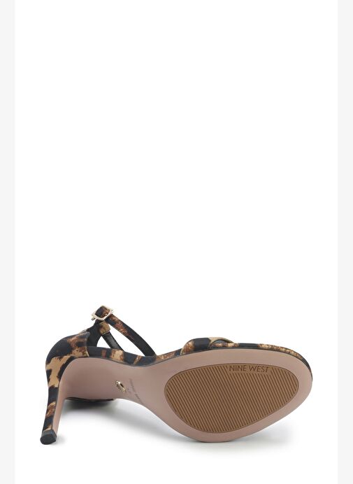 ISLA3 5PR Leopar Kadın Topuklu Sandalet - Görsel 5