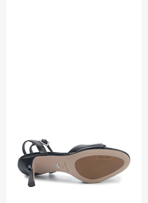 GILLA 5PR Siyah Kadın Topuklu Sandalet - Görsel 5