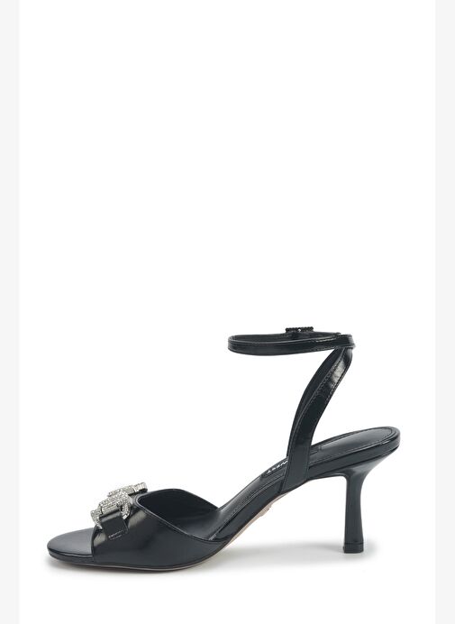 GILLA 5PR Siyah Kadın Topuklu Sandalet - Görsel 4