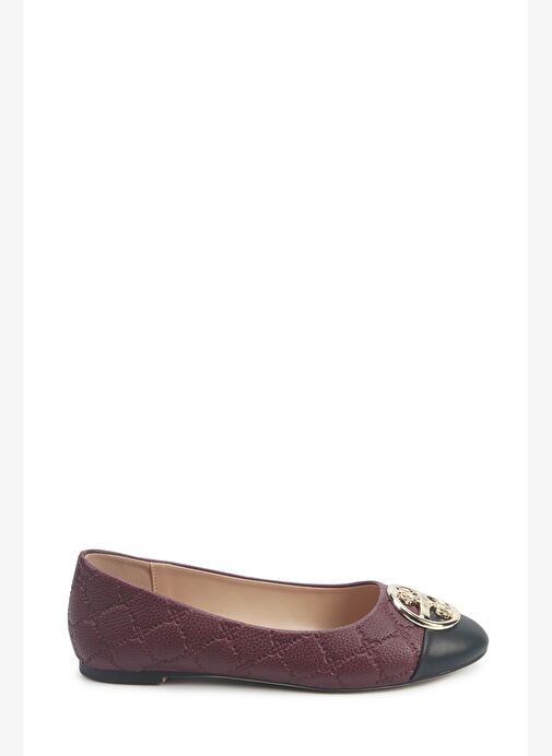 NILDA2 5PR Bordo Kadın Babet - Görsel 2