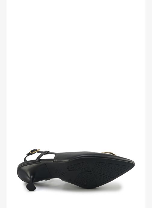 ALTASI 5PR Siyah Kadın Topuklu Ayakkabı - Görsel 5