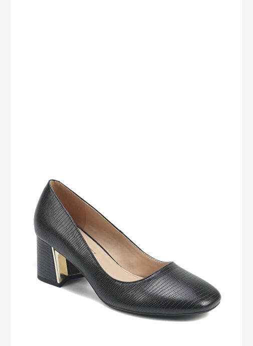 ANNALISA2 5PR Siyah Kadın Topuklu Ayakkabı - Görsel 3