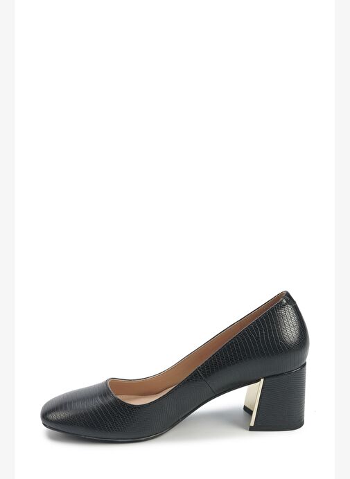 ANNALISA2 5PR Siyah Kadın Topuklu Ayakkabı - Görsel 4