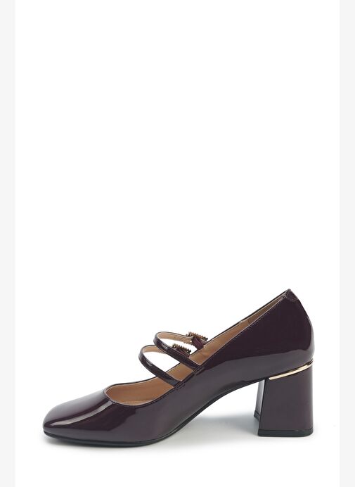 ARMAD 5PR Bordo Kadın Topuklu Ayakkabı - Görsel 4