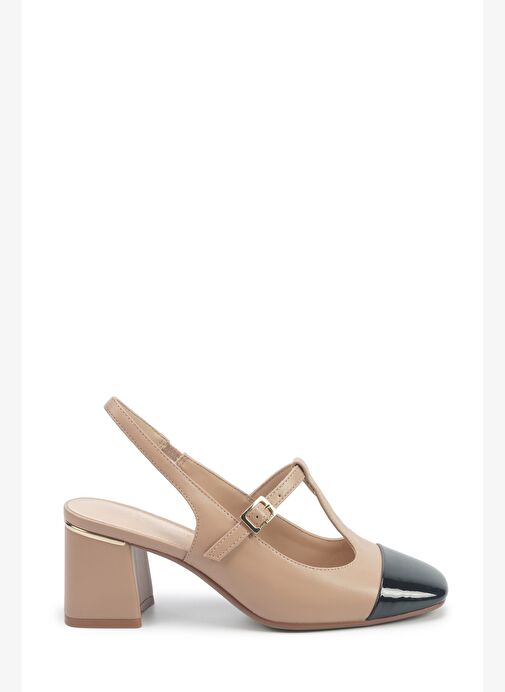 ARYAN 5PR NUDE. Kadın Topuklu Ayakkabı - Görsel 2