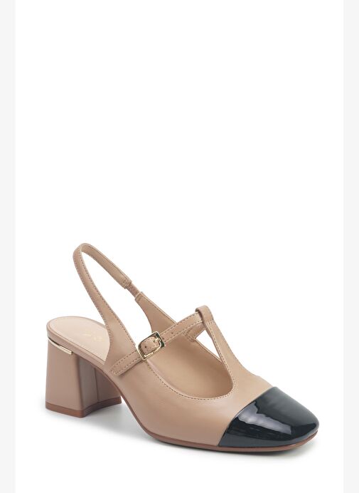 ARYAN 5PR NUDE. Kadın Topuklu Ayakkabı - Görsel 3