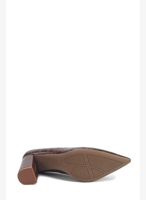 HAMILTON2 5PR Taba Kadın Topuklu Ayakkabı - Görsel 5