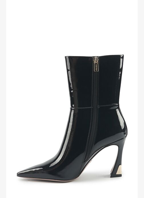 DORISSA 5PR Siyah Kadın Topuklu Bot - Görsel 4