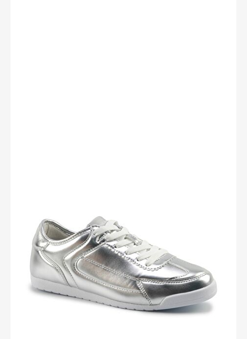REJO 5PR Gümüş Kadın Sneaker - Görsel 3