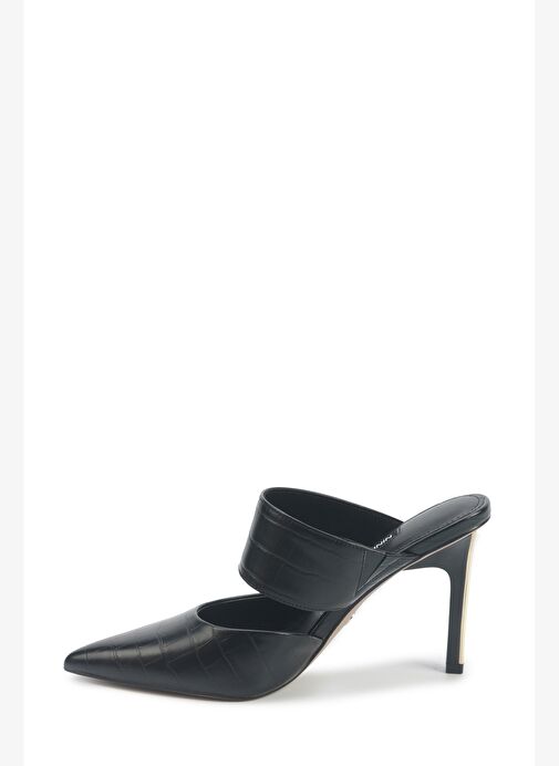 TRINIDAD 5PR Siyah Kadın Topuklu Terlik - Görsel 4