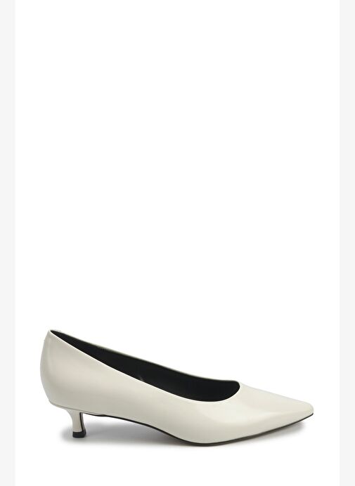 SELBY 5PR KIRIK BEYAZ Kadın Topuklu Ayakkabı - Görsel 2