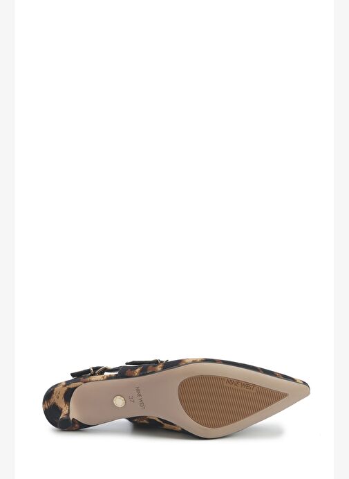 SELENDA5 5PR Leopar Kadın Topuklu Ayakkabı - Görsel 5