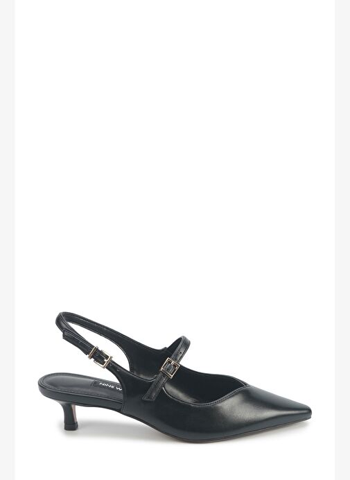 SELENDA2 5PR Siyah Kadın Topuklu Ayakkabı - Görsel 2