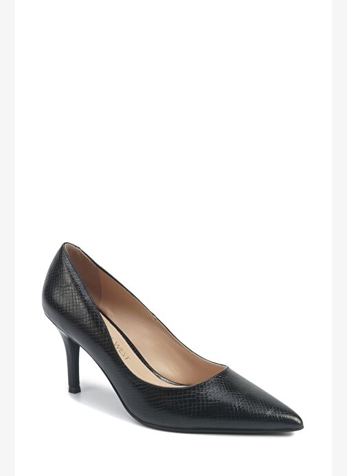 RIAH3 5PR Siyah Kadın Topuklu Ayakkabı - Görsel 3