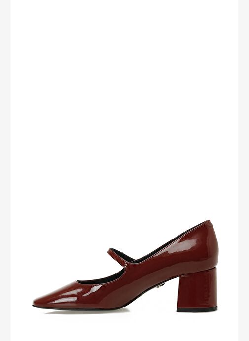 RIVAS 5PR Bordo Kadın Topuklu Ayakkabı - Görsel 4