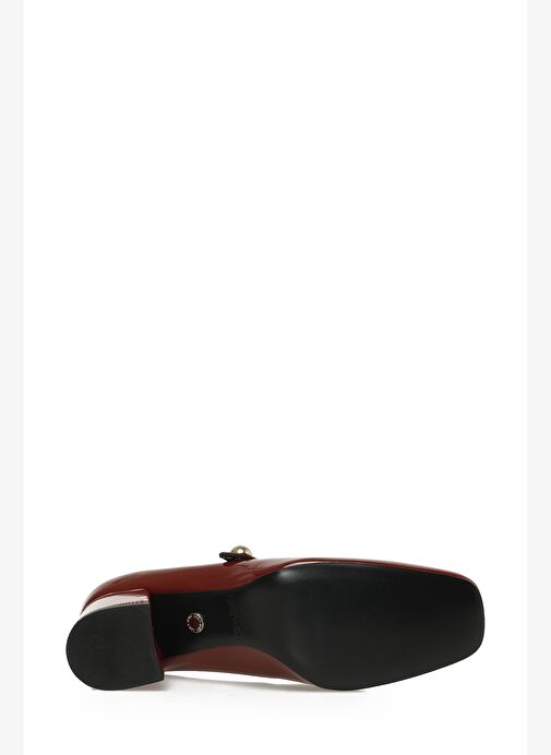 RIVAS 5PR Bordo Kadın Topuklu Ayakkabı - Görsel 7