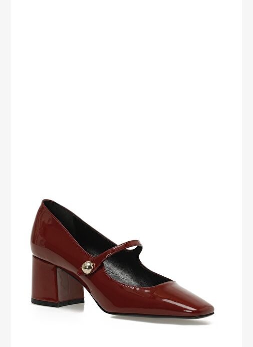 RIVAS 5PR Bordo Kadın Topuklu Ayakkabı - Görsel 3