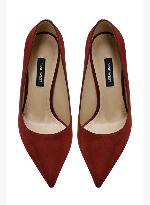 ROVASO 5PR Bordo Kadın Topuklu Ayakkabı - Görsel 5