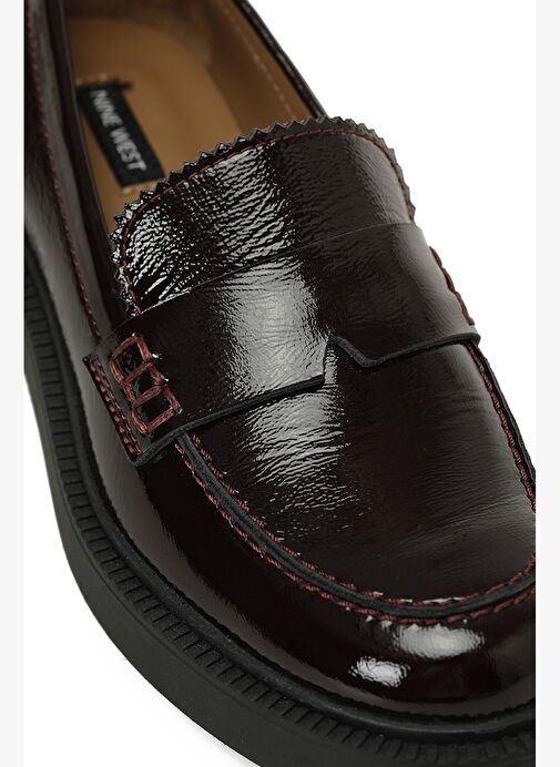 LERATO 5PR Bordo Kadın Loafer - Görsel 8