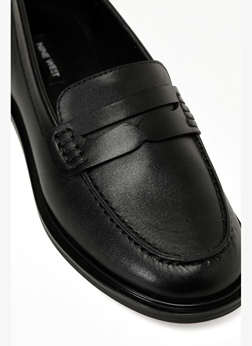 LETHA 5PR Siyah Kadın Loafer - Görsel 8