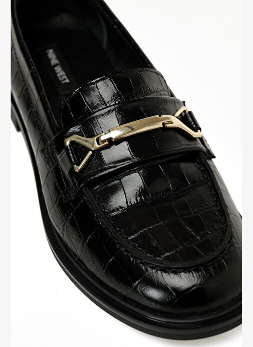 LILIAND 5PR Siyah Kadın Loafer - Görsel 8