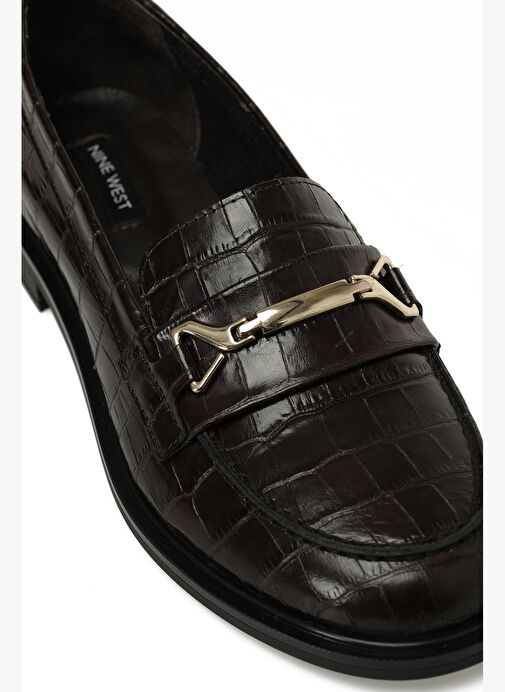 LILIAND 5PR Kahverengi Kadın Loafer - Görsel 8