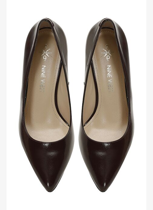 TRUDENA2 5PR Bordo Kadın Topuklu Ayakkabı - Görsel 5