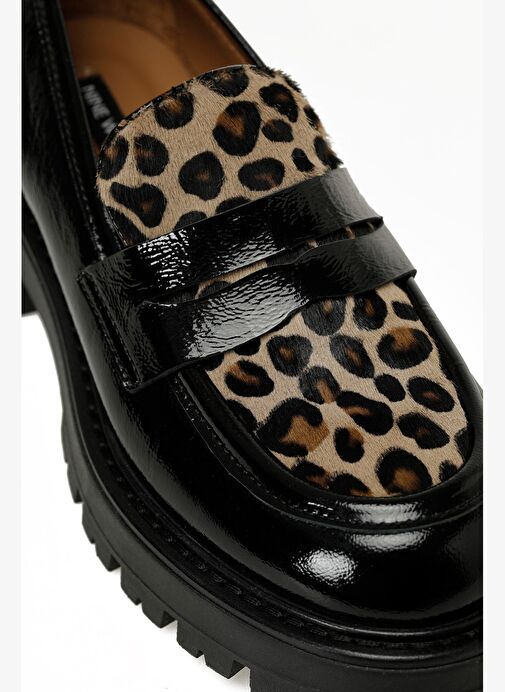 RAQUEL5 5PR Leopar Kadın Loafer - Görsel 8
