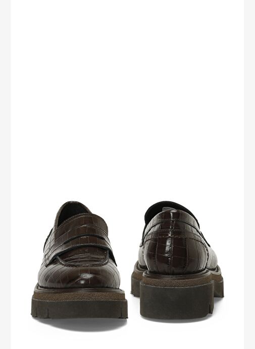 ROZEL 5PR Kahverengi Kadın Loafer - Görsel 6