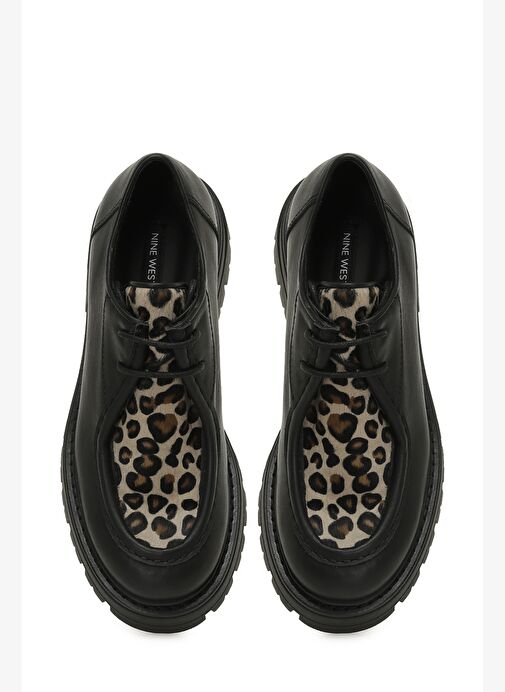 LUCINDA 5PR Leopar Kadın Oxford Ayakkabı - Görsel 5